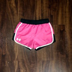 Girls Under Armour Running Shorts